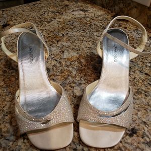 Bridal or evening shoes